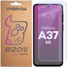 Folie sticla hibrid Bizon Hybrid Mule compatibila cu Samsung Galaxy A37 5G, Transparent