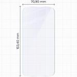 Folie sticla hibrid Bizon Hybrid Mule compatibila cu Xiaomi Poco X8 Pro, Transparent 3 - lerato.ro