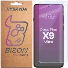 Folii protectie telefoane, Folie sticla hibrid Bizon Hybrid Mule compatibila cu Oppo Find X9 Ultra, Transparent, lerato.ro