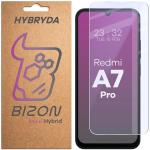 Folie sticla hibrid Bizon Hybrid Mule compatibila cu Xiaomi Redmi A7 Pro 4G, Transparent 2 - lerato.ro