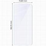 Folie sticla hibrid Bizon Hybrid Mule compatibila cu Xiaomi Redmi A7 Pro 4G, Transparent 3 - lerato.ro