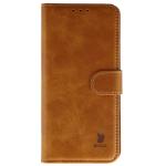 Husa flip cover Bizon Pocket compatibila cu Xiaomi Poco X8 Pro, Maro 2 - lerato.ro
