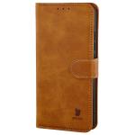 Husa flip cover Bizon Pocket compatibila cu Xiaomi Poco X8 Pro, Maro 4 - lerato.ro