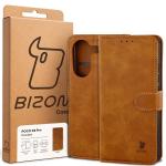 Husa flip cover Bizon Pocket compatibila cu Xiaomi Poco X8 Pro, Maro 7 - lerato.ro