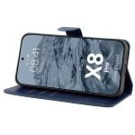 Husa flip cover Bizon Pocket compatibila cu Xiaomi Poco X8 Pro, Navy Blue 6 - lerato.ro