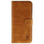 Husa flip cover Bizon Pocket compatibila cu Samsung Galaxy A27 5G, Maro 2 - lerato.ro