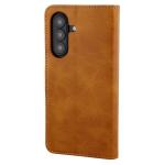 Husa flip cover Bizon Pocket compatibila cu Samsung Galaxy A27 5G, Maro 5 - lerato.ro