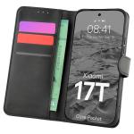 Husa flip cover Bizon Pocket compatibila cu Xiaomi 17T, Negru 3 - lerato.ro
