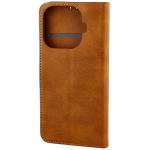 Husa flip cover Bizon Pocket compatibila cu Xiaomi 17T, Maro 5 - lerato.ro