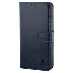 Husa flip cover Bizon Pocket compatibila cu Xiaomi 17T, Navy Blue 4 - lerato.ro