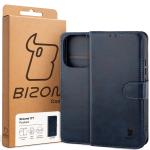Husa flip cover Bizon Pocket compatibila cu Xiaomi 17T, Navy Blue 7 - lerato.ro