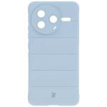 Carcasa Bizon Tur compatibila cu Xiaomi Poco F7 Pro, Light Blue 2 - lerato.ro