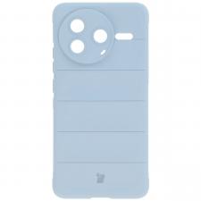 Huse si carcase Xiaomi , Carcasa Bizon Tur compatibila cu Xiaomi Poco F7 Pro, Light Blue, lerato.ro