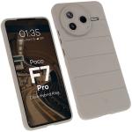 Carcasa Bizon Tur compatibila cu Xiaomi Poco F7 Pro, Light Grey 3 - lerato.ro