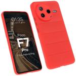 Carcasa Bizon Tur compatibila cu Xiaomi Poco F7 Pro, Rosu 3 - lerato.ro