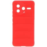Carcasa Bizon Tur compatibila cu Xiaomi Poco F7 Pro, Rosu 2 - lerato.ro