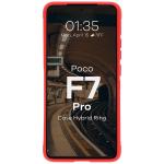 Carcasa Bizon Tur compatibila cu Xiaomi Poco F7 Pro, Rosu 6 - lerato.ro