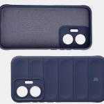 Carcasa Bizon Tur compatibila cu Xiaomi Poco F7, Dark Blue 7 - lerato.ro