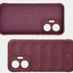 Carcasa Bizon Tur compatibila cu Xiaomi Poco F7, Dark Purple 7 - lerato.ro
