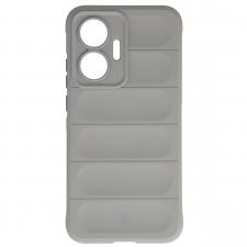 Carcasa Bizon Tur compatibila cu Xiaomi Poco F7, Light Grey
