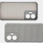 Carcasa Bizon Tur compatibila cu Xiaomi Poco F7, Light Grey 7 - lerato.ro