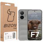 Carcasa Bizon Tur compatibila cu Xiaomi Poco F7, Light Grey 9 - lerato.ro