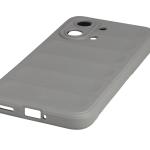 Carcasa Bizon Tur compatibila cu Xiaomi Poco X8 Pro Max, Light Grey 4 - lerato.ro