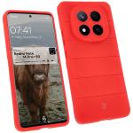 Carcasa Bizon Tur compatibila cu Xiaomi Redmi Note 14 Pro Plus 5G, Rosu 3 - lerato.ro