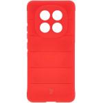 Carcasa Bizon Tur compatibila cu Xiaomi Redmi Note 14 Pro Plus 5G, Rosu 2 - lerato.ro