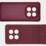 Carcasa Bizon Tur compatibila cu Xiaomi Redmi Note 14 Pro 5G / Poco X7, Dark Purple 7 - lerato.ro
