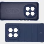 Carcasa Bizon Tur compatibila cu Xiaomi Redmi Note 14 Pro 5G / Poco X7, Dark Blue 7 - lerato.ro