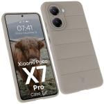 Carcasa Bizon Tur compatibila cu Xiaomi Poco X7 Pro, Light Grey 3 - lerato.ro