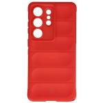 Kit protectie 2 in 1 BizonMobile, Carcasa Bizon Tur si Folie sticla securizata Bizon Glass Edge, compatibil cu Samsung Galaxy S26 Ultra, Rosu 3 - lerato.ro