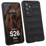 Kit protectie 2 in 1 BizonMobile, Carcasa Bizon Tur si Folie sticla securizata Bizon Glass Edge, compatibil cu Samsung Galaxy S26 Plus, Negru 4 - lerato.ro