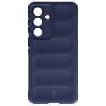 Kit protectie 2 in 1 BizonMobile, Carcasa Bizon Tur si Folie sticla securizata Bizon Glass Edge, compatibil cu Samsung Galaxy S26 Plus, Dark Blue 3 - lerato.ro