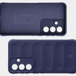 Kit protectie 2 in 1 BizonMobile, Carcasa Bizon Tur si Folie sticla securizata Bizon Glass Edge, compatibil cu Samsung Galaxy S26 Plus, Dark Blue 8 - lerato.ro