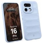 Kit protectie 2 in 1 BizonMobile, Carcasa Bizon Tur si Folie sticla securizata Bizon Glass Edge, compatibil cu Realme 16 Pro 5G, Light Blue 4 - lerato.ro