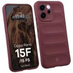 Kit protectie 2 in 1 BizonMobile, Carcasa Bizon Tur si Folie sticla securizata Bizon Glass Edge, compatibil cu Oppo Reno 15 F / FS, Dark Purple 4 - lerato.ro