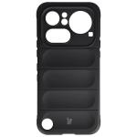 Kit protectie 2 in 1 BizonMobile, Carcasa Bizon Tur si Folie sticla securizata Bizon Glass Edge, compatibil cu Nothing Phone (4a) Pro, Negru 3 - lerato.ro