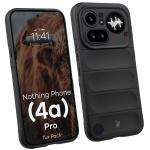 Kit protectie 2 in 1 BizonMobile, Carcasa Bizon Tur si Folie sticla securizata Bizon Glass Edge, compatibil cu Nothing Phone (4a) Pro, Negru 4 - lerato.ro