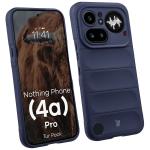 Kit protectie 2 in 1 BizonMobile, Carcasa Bizon Tur si Folie sticla securizata Bizon Glass Edge, compatibil cu Nothing Phone (4a) Pro, Dark Blue 4 - lerato.ro