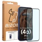 Kit protectie 2 in 1 BizonMobile, Carcasa Bizon Tur si Folie sticla securizata Bizon Glass Edge, compatibil cu Nothing Phone (4a) Pro, Dark Blue 11 - lerato.ro