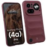 Kit protectie 2 in 1 BizonMobile, Carcasa Bizon Tur si Folie sticla securizata Bizon Glass Edge, compatibil cu Nothing Phone (4a) Pro, Dark Purple 4 - lerato.ro