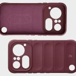 Kit protectie 2 in 1 BizonMobile, Carcasa Bizon Tur si Folie sticla securizata Bizon Glass Edge, compatibil cu Nothing Phone (4a) Pro, Dark Purple 8 - lerato.ro