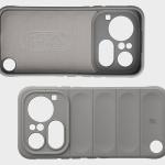 Kit protectie 2 in 1 BizonMobile, Carcasa Bizon Tur si Folie sticla securizata Bizon Glass Edge, compatibil cu Nothing Phone (4a) Pro, Light Grey 8 - lerato.ro