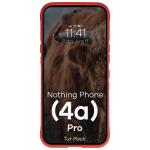 Kit protectie 2 in 1 BizonMobile, Carcasa Bizon Tur si Folie sticla securizata Bizon Glass Edge, compatibil cu Nothing Phone (4a) Pro, Rosu 4 - lerato.ro