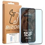 Kit protectie 2 in 1 BizonMobile, Carcasa Bizon Tur si Folie sticla securizata Bizon Glass Edge, compatibil cu Oppo Reno 15 F / FS, Light Blue 11 - lerato.ro