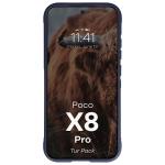 Kit protectie 2 in 1 BizonMobile, Carcasa Bizon Tur si Folie sticla securizata Bizon Glass Edge, compatibil cu Xiaomi Poco X8 Pro, Dark Blue 7 - lerato.ro