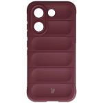 Kit protectie 2 in 1 BizonMobile, Carcasa Bizon Tur si Folie sticla securizata Bizon Glass Edge, compatibil cu Xiaomi Poco X8 Pro, Dark Purple 3 - lerato.ro