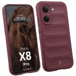 Kit protectie 2 in 1 BizonMobile, Carcasa Bizon Tur si Folie sticla securizata Bizon Glass Edge, compatibil cu Xiaomi Poco X8 Pro, Dark Purple 4 - lerato.ro